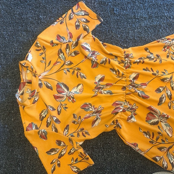 Long Yellow Boho Dress - Picture 4 of 4